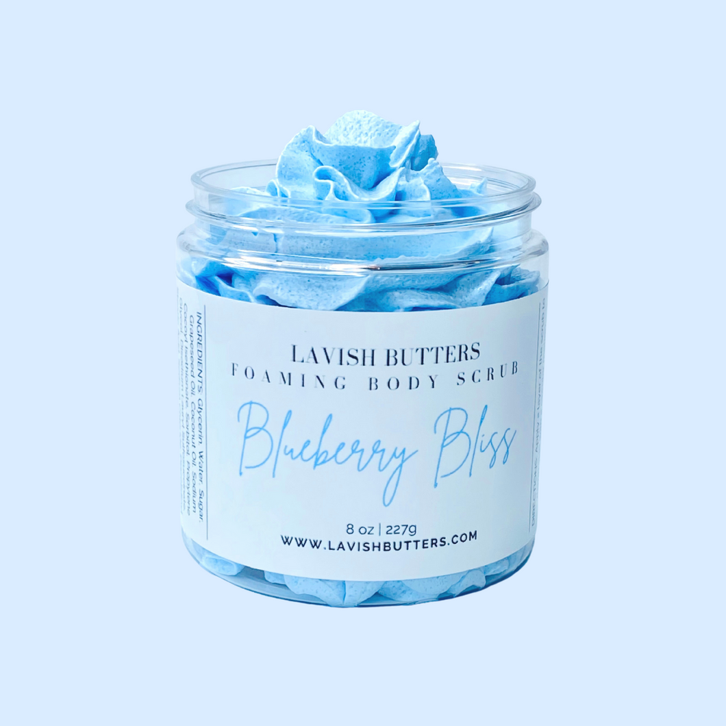Blueberry Bliss Foaming Sugar Body Scrub