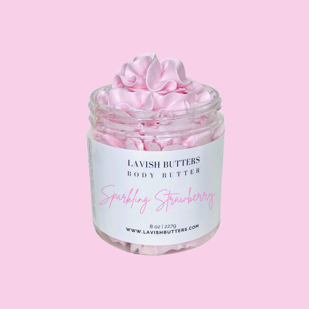 Sparkling Strawberry Whipped Body Butter