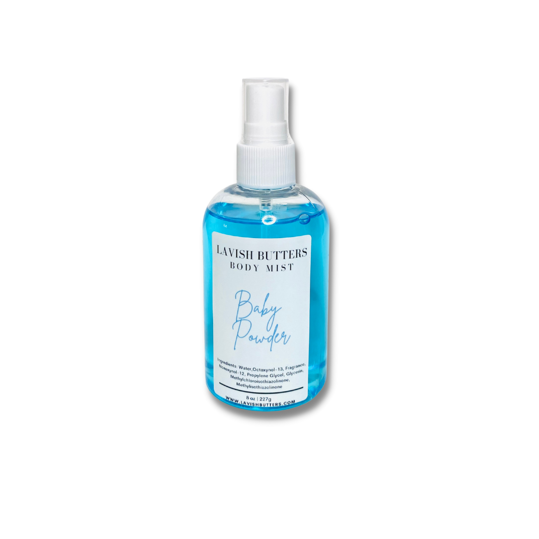 Baby Powder Luxury Body Mist – Lavish Butters